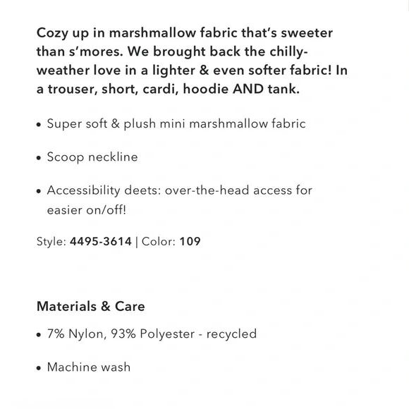 AERIE MARSHMALLOW Cropped Tank Top - Picture 10 of 10